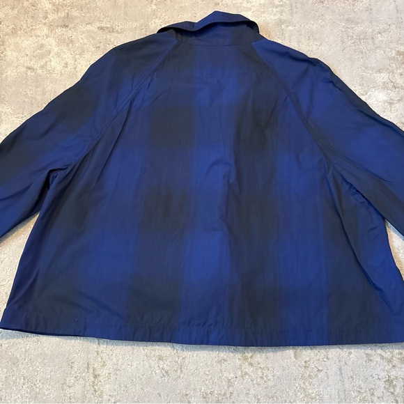 Annette Görtz ‘Main Jacket’ Blue & Black 3/4 Sleeve Button Up Jacket Size Large - Picture 12 of 16